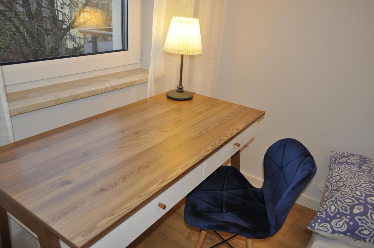 Apartament W Centrum Grünberg Exterior foto