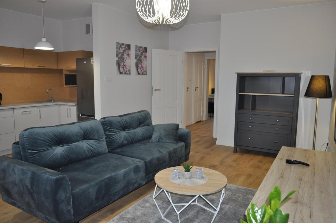 Apartament W Centrum Grünberg Exterior foto