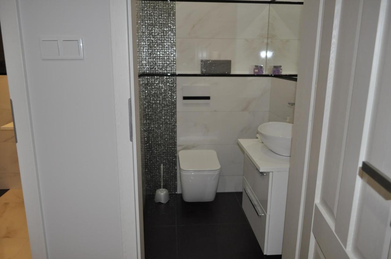 Apartament W Centrum Grünberg Exterior foto