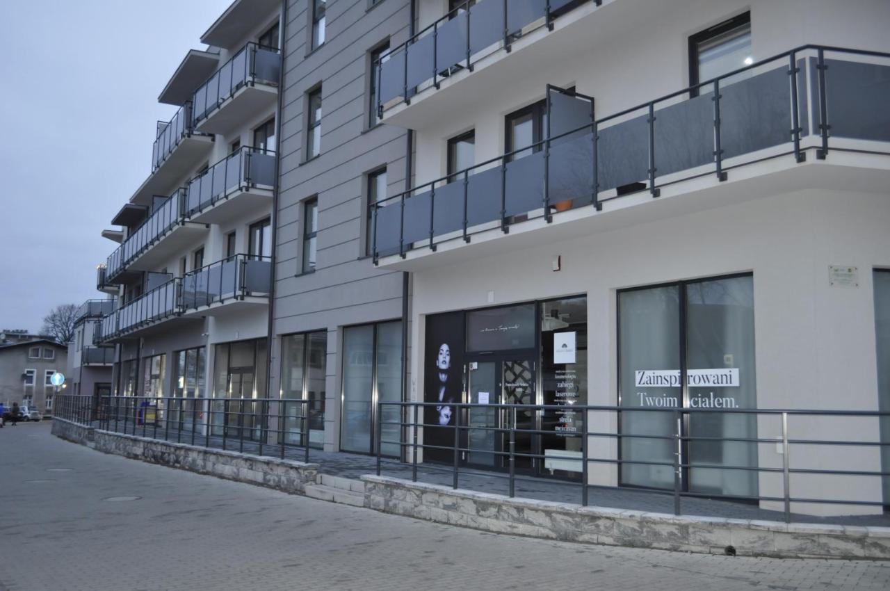 Apartament W Centrum Grünberg Exterior foto