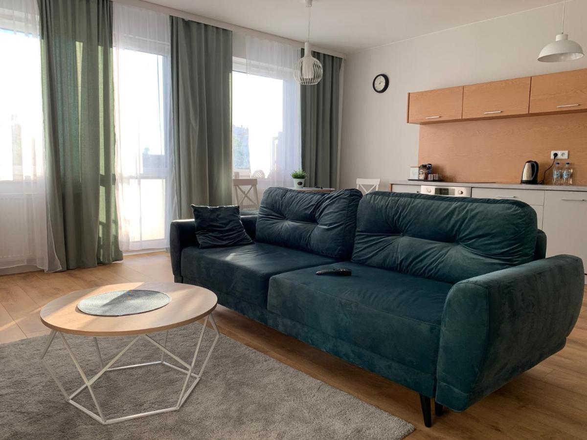 Apartament W Centrum Grünberg Exterior foto